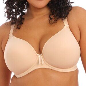 Elomi Bijou Molded T Shirt Bra 40J Sand Underwire Convertible